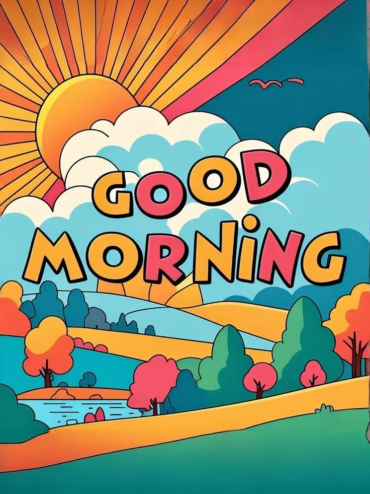 Bright Cartoon Design Brings Fun and Joy to Morning Routine