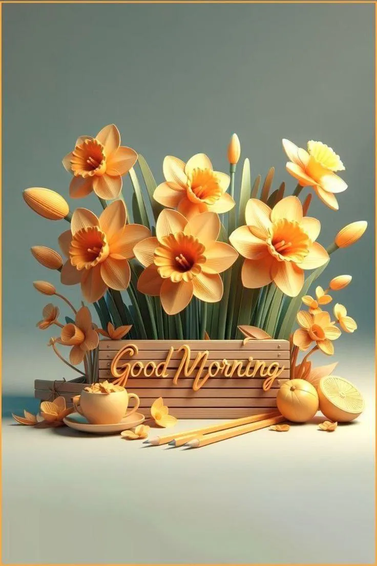 Bright Orange Flowers to Start a Fresh Positive Day