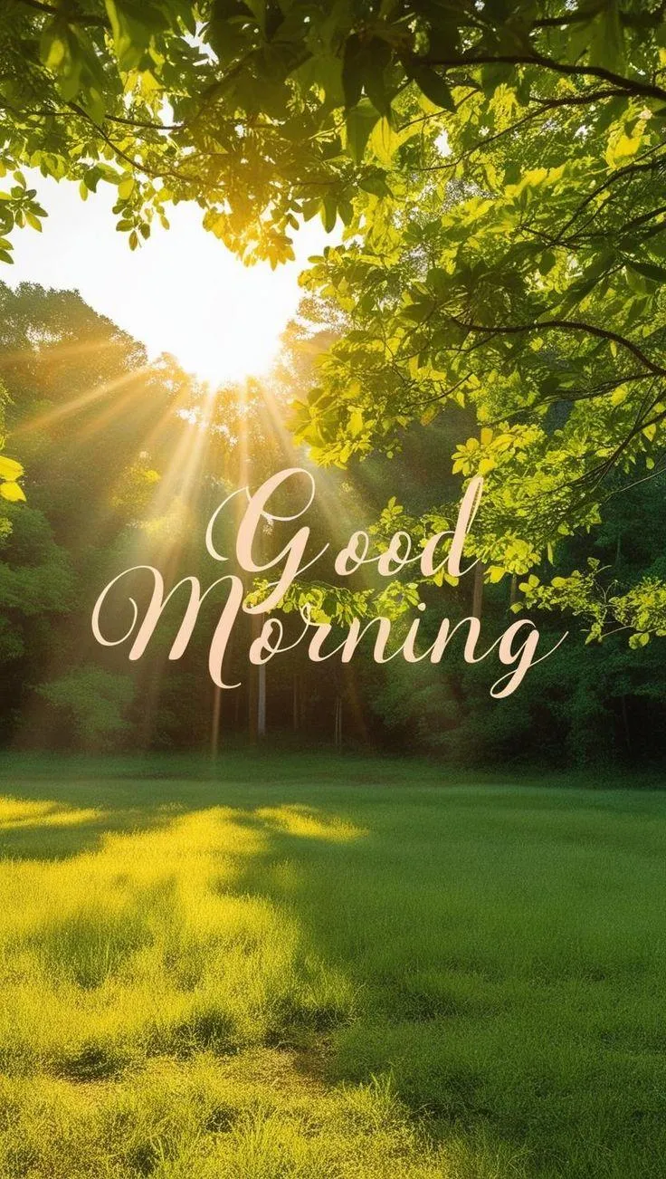 Bright Pathway Leads to Growth and Joyful Morning Start