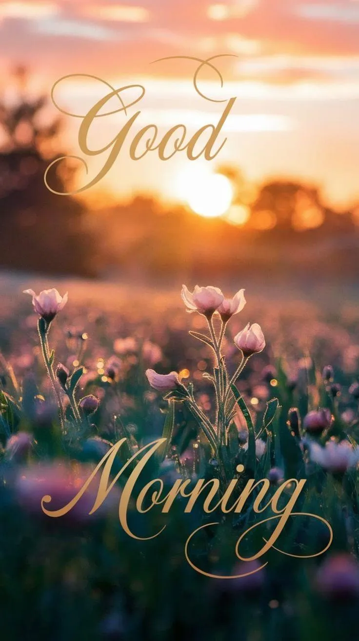 Bright Sunflowers and Warm Wishes to Start the Day