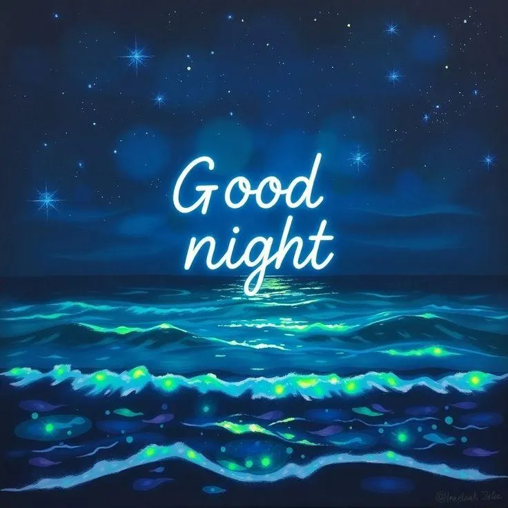 Calm Ocean and Stars Promote Deep Rest and Reflection