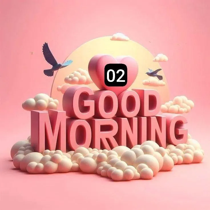 Classic Red Bold Text with Floral Pattern Greeting