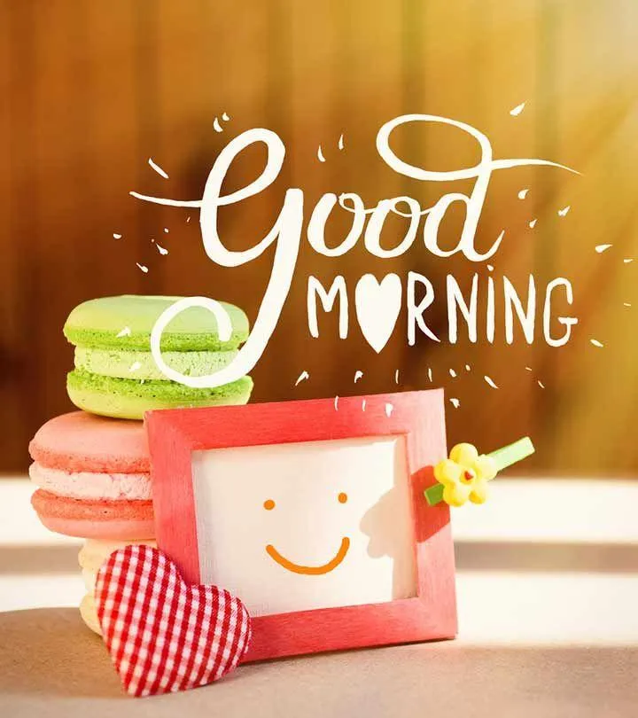 Coffee and Smile to Start the Day with Positive Energy
