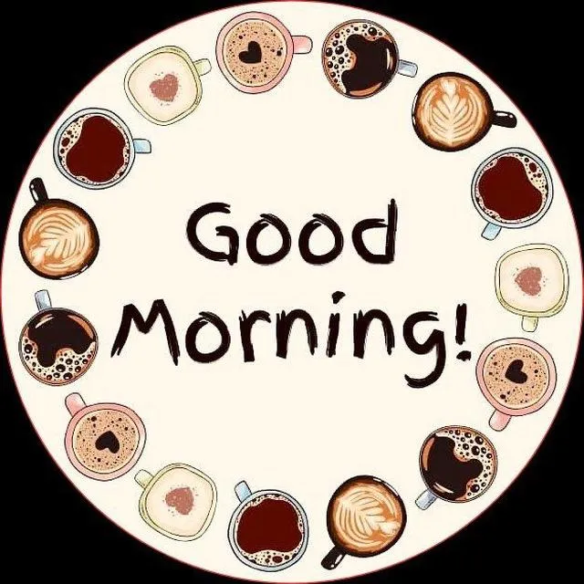 Coffee and Smiles for a Cheerful Good Morning Start