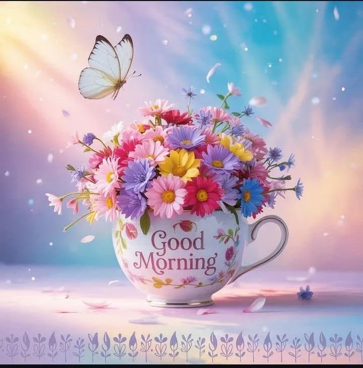 Dreamy Girl with Floating Lights and Heart Wishes Wallpaper