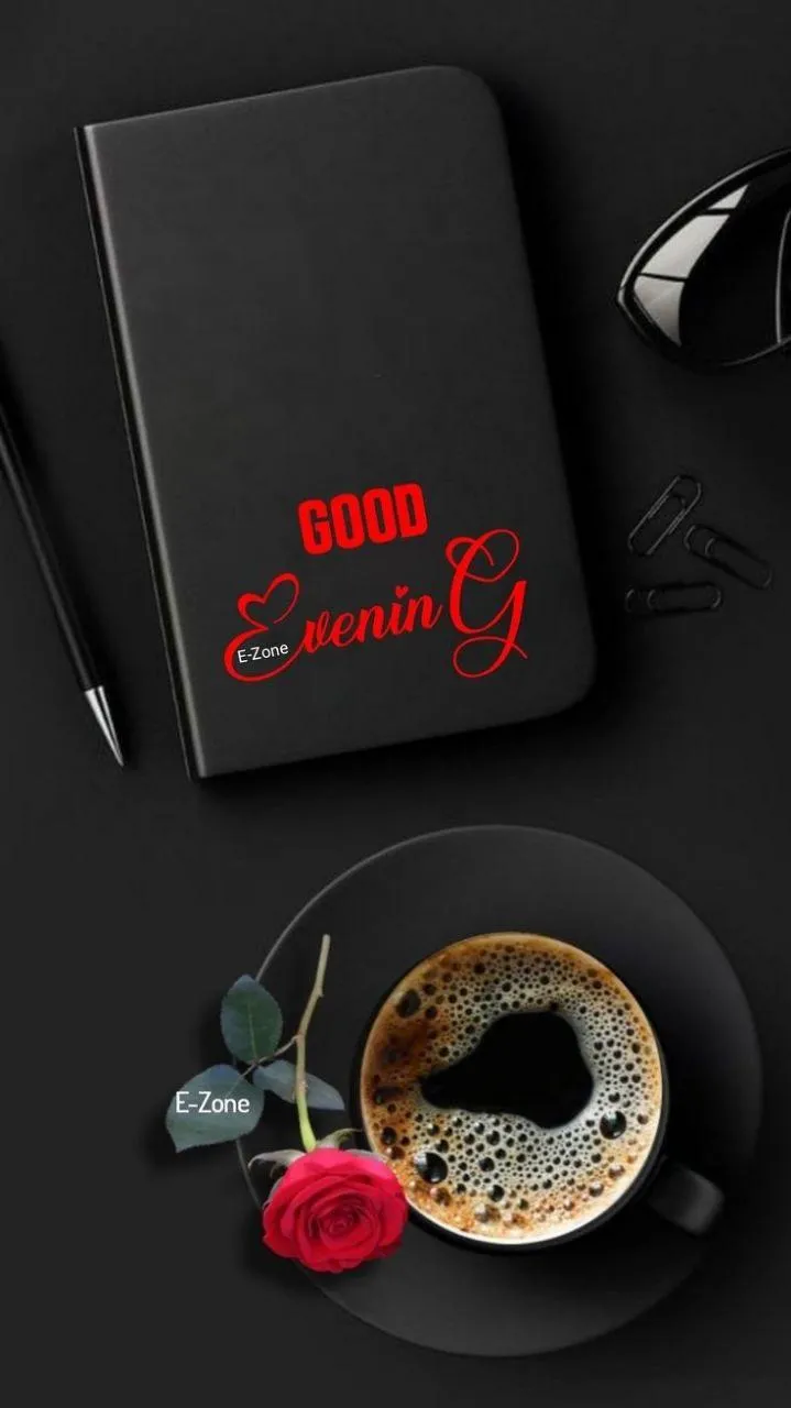 Elegant Black Coffee Start to a Peaceful Morning Wallpaper