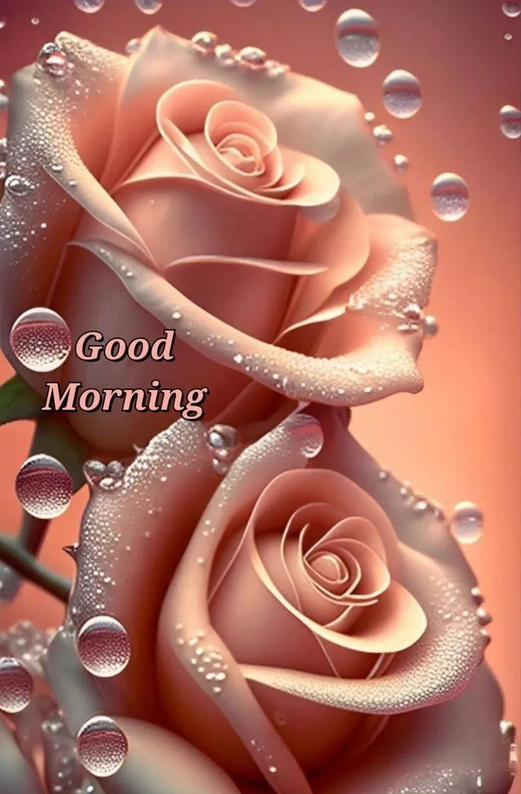 Elegant Rose and Shiny Background for Lovely Morning