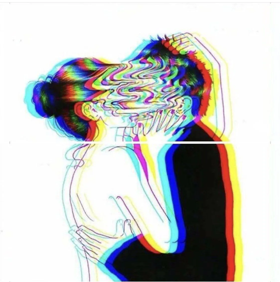 Emotional Connection Beyond Reality of Human Love Wallpaper