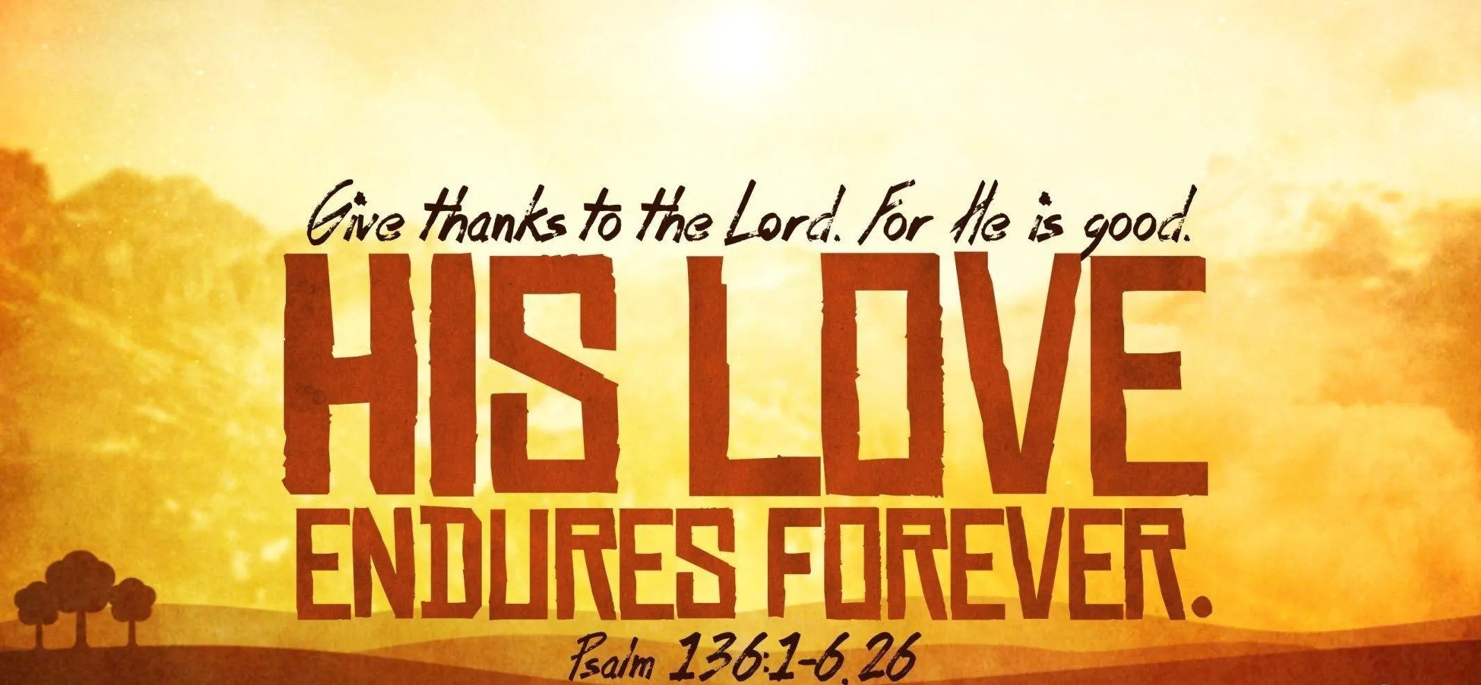 Faithful Love Quote Showing Hope and Belief Wallpaper