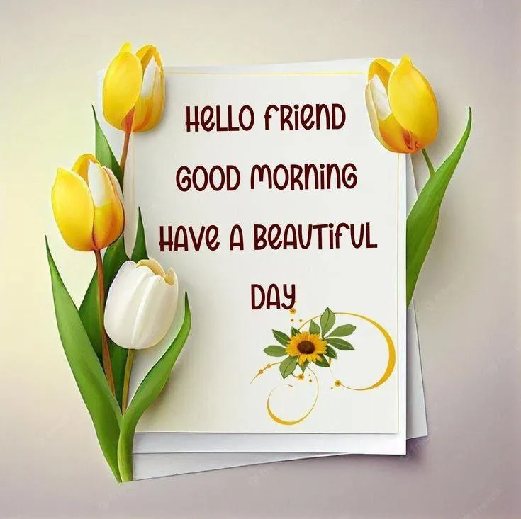 Floral Message from Good Planet for Positive Day Image