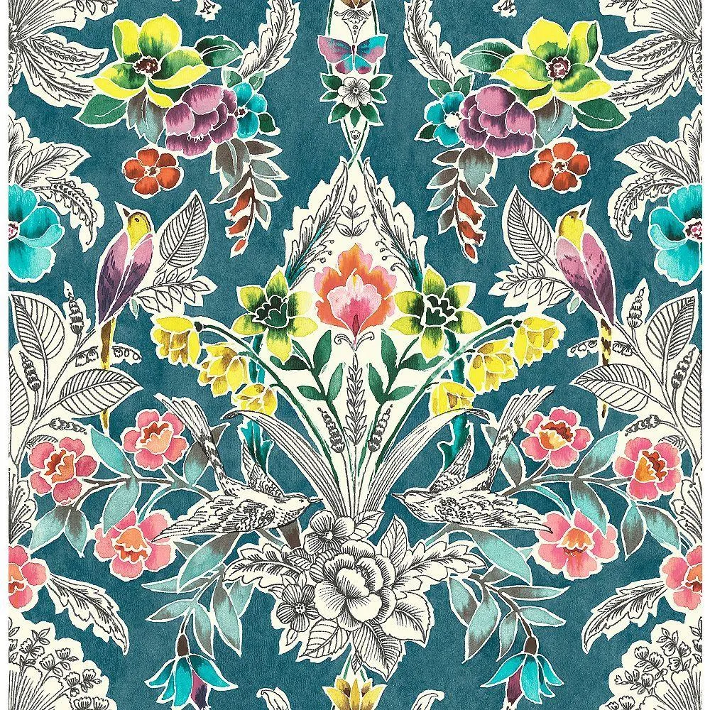 Floral Pattern Expressing Natural Beauty of Love Wallpaper