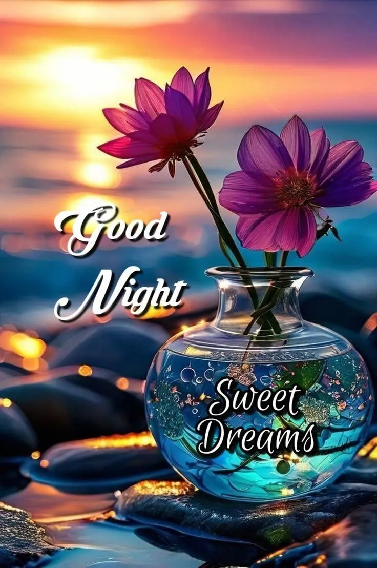 Floral Table Setup with Blue Cup and Pink Petals Wallpaper