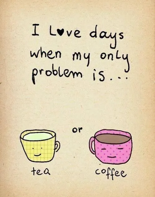 Funny Cup Moods I Love Days When My Coffee Smiles Image
