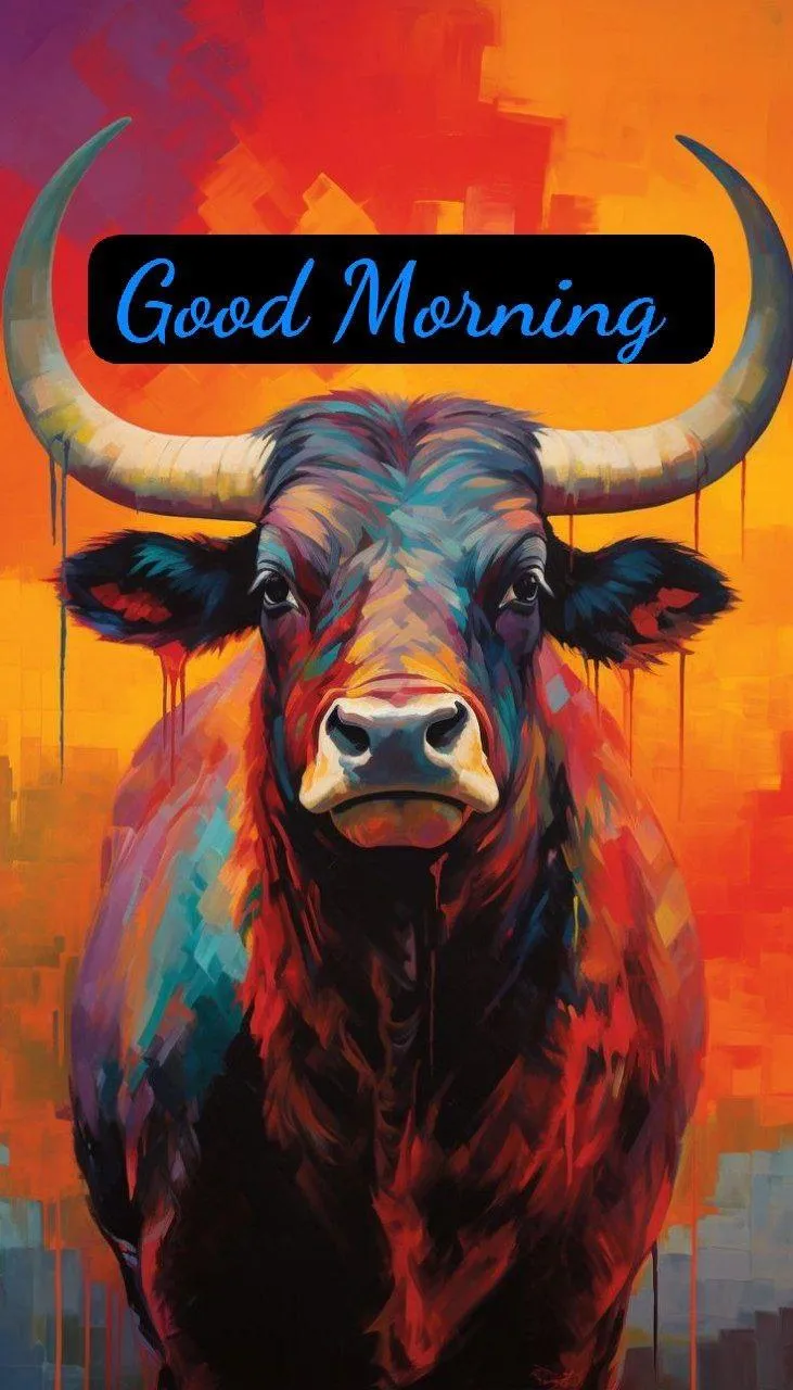 Good Morning Buffalo in Nature Free Hd Wallpaper Download