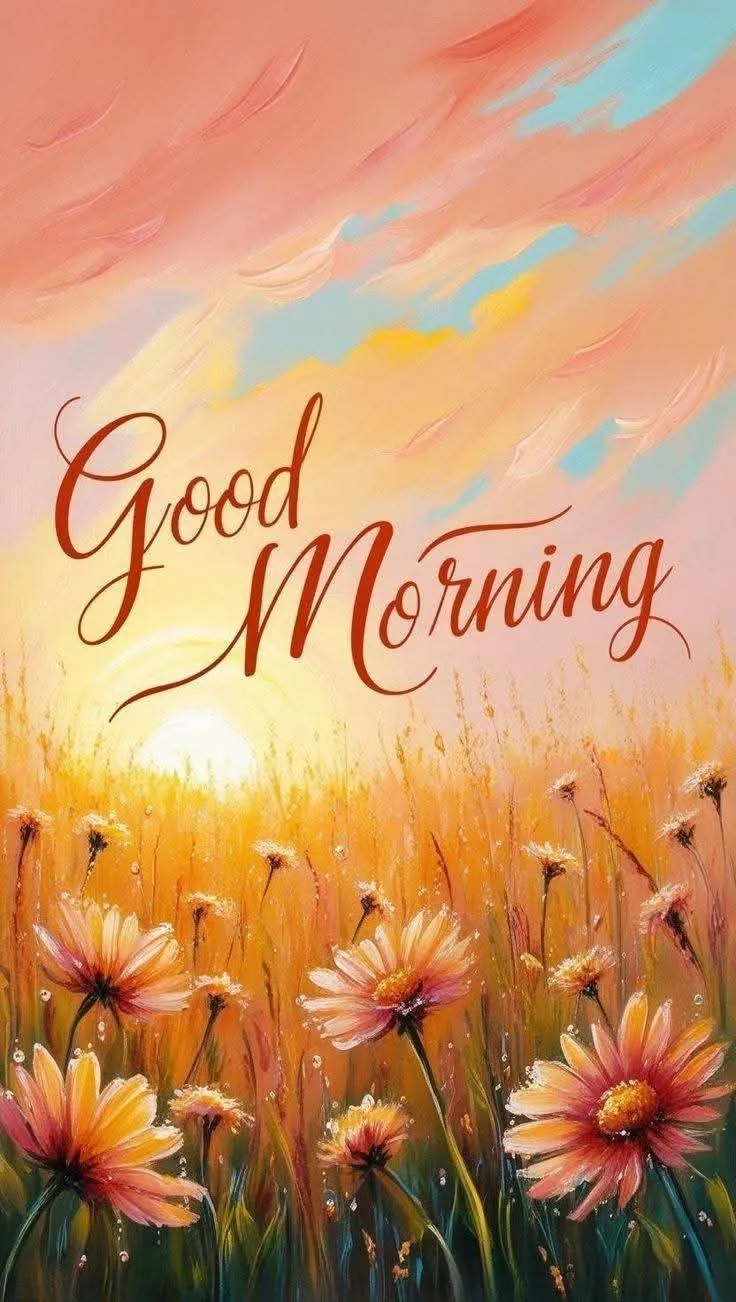 Good Morning Glow with Hope and Determination Image