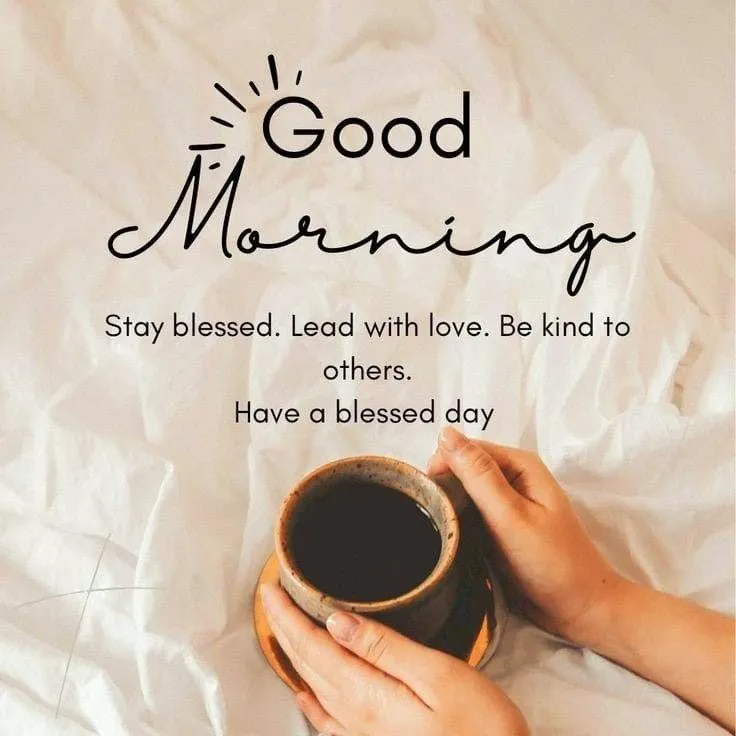 Good Morning with Coffee and a Fresh Perspective Free Image