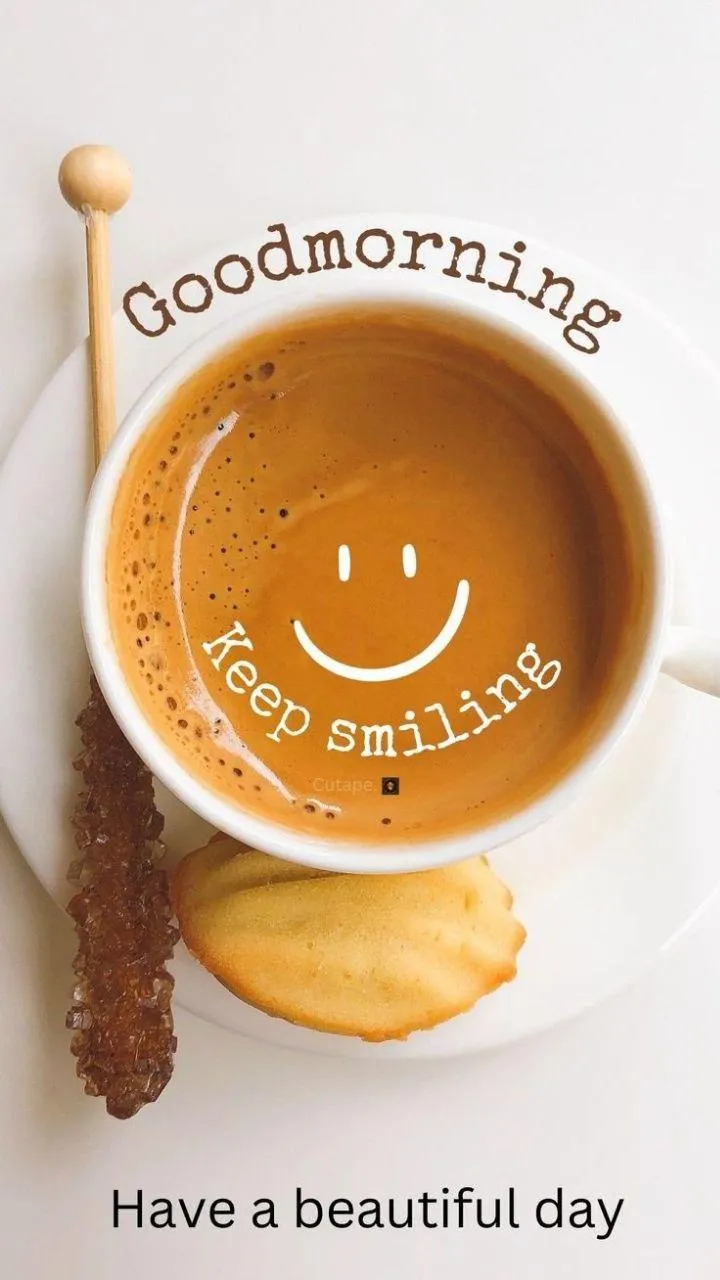 Good Morning with Coffee and Warm Light Free Wallpaper