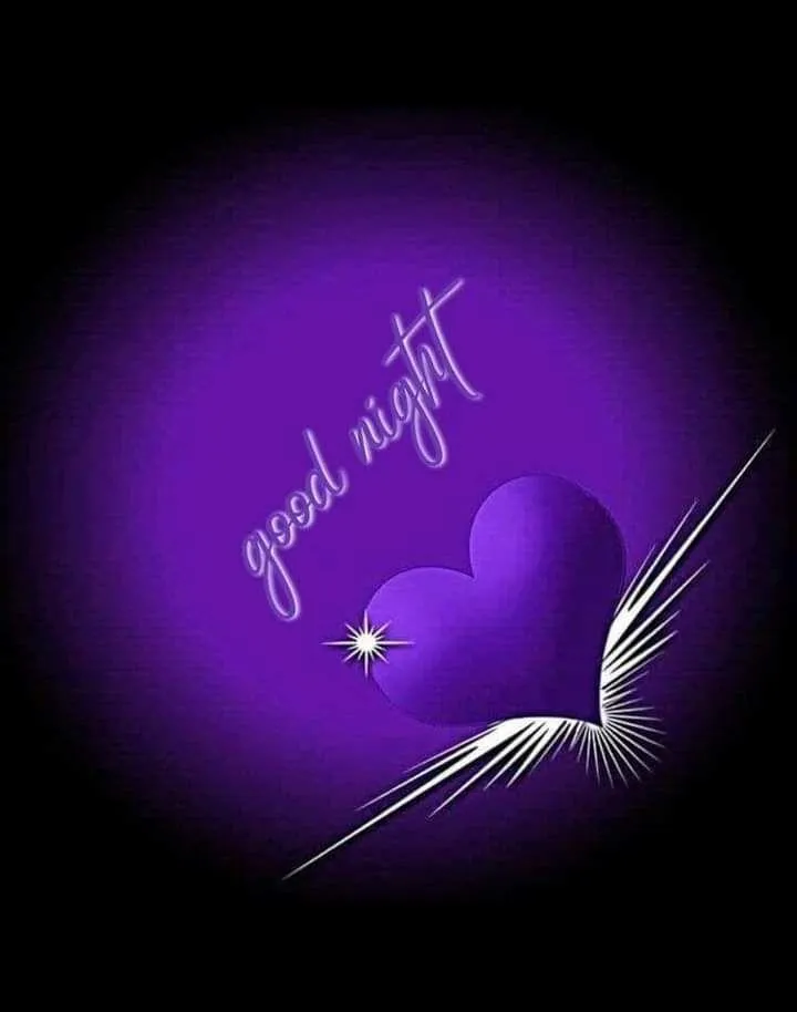 Good Morning with Purple Background and White Flower