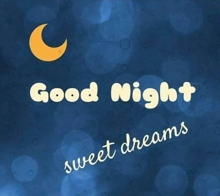 Good Night Sweet Dreams Moon and Stars Free Hd Wallpaper