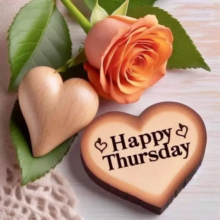 Happy Thursday with a Heartfelt Morning Greeting Image