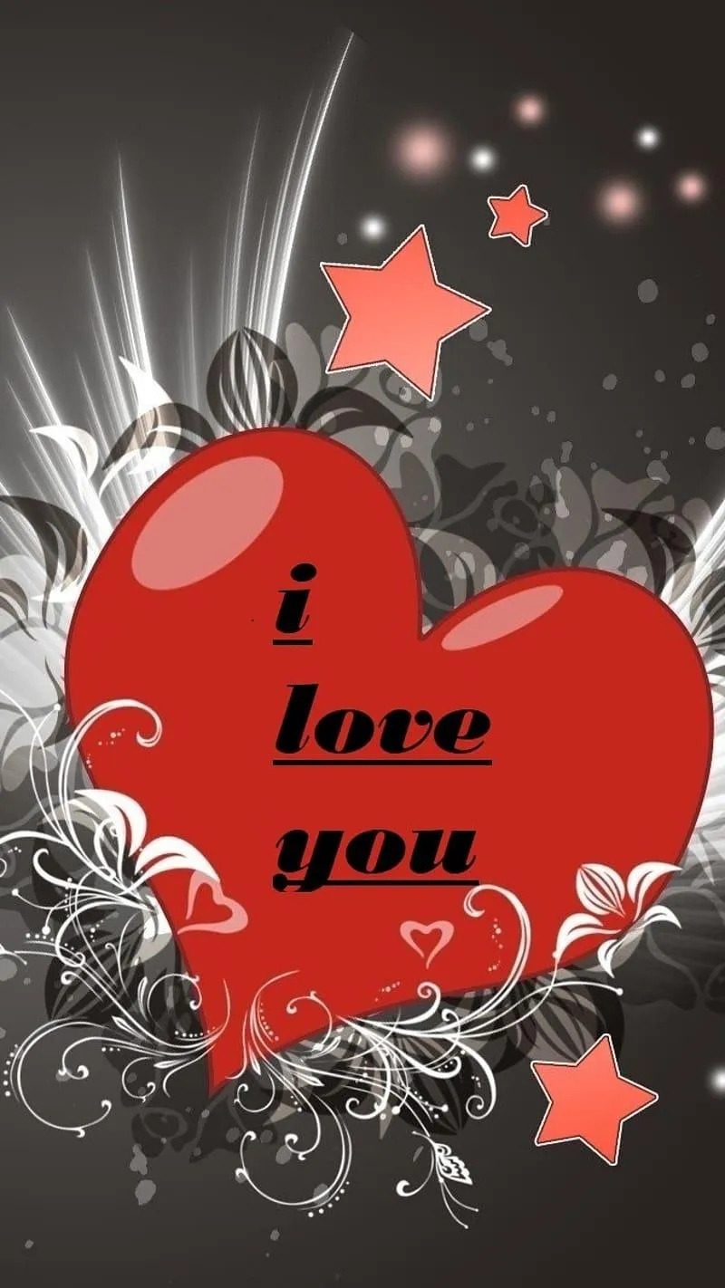 Heart of Love Message Showing True Affection Wallpaper