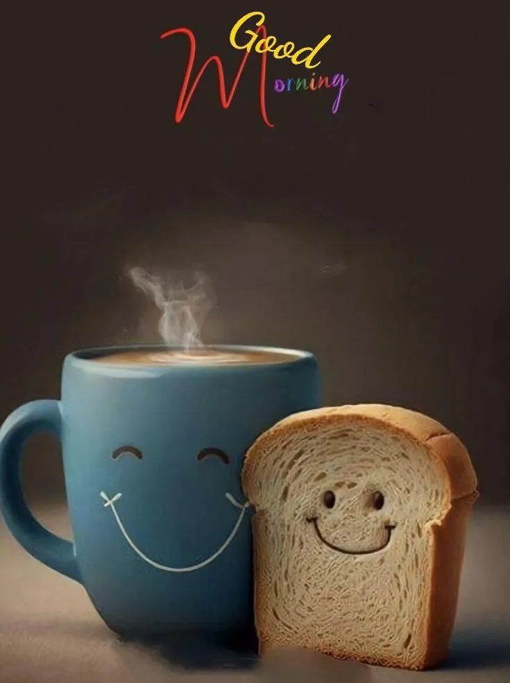 Hot Coffee and Cookies for a Cozy Morning Start Hd Image