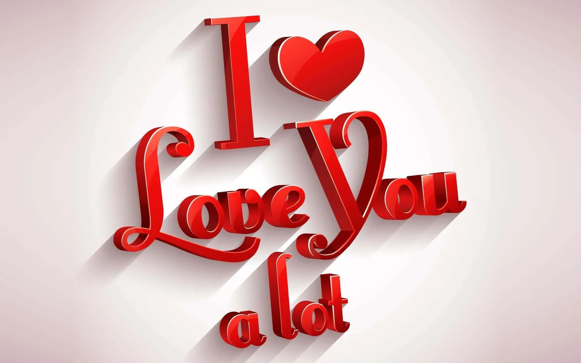 I Love You a Lot Message Showing Deep Heartfelt Feelings