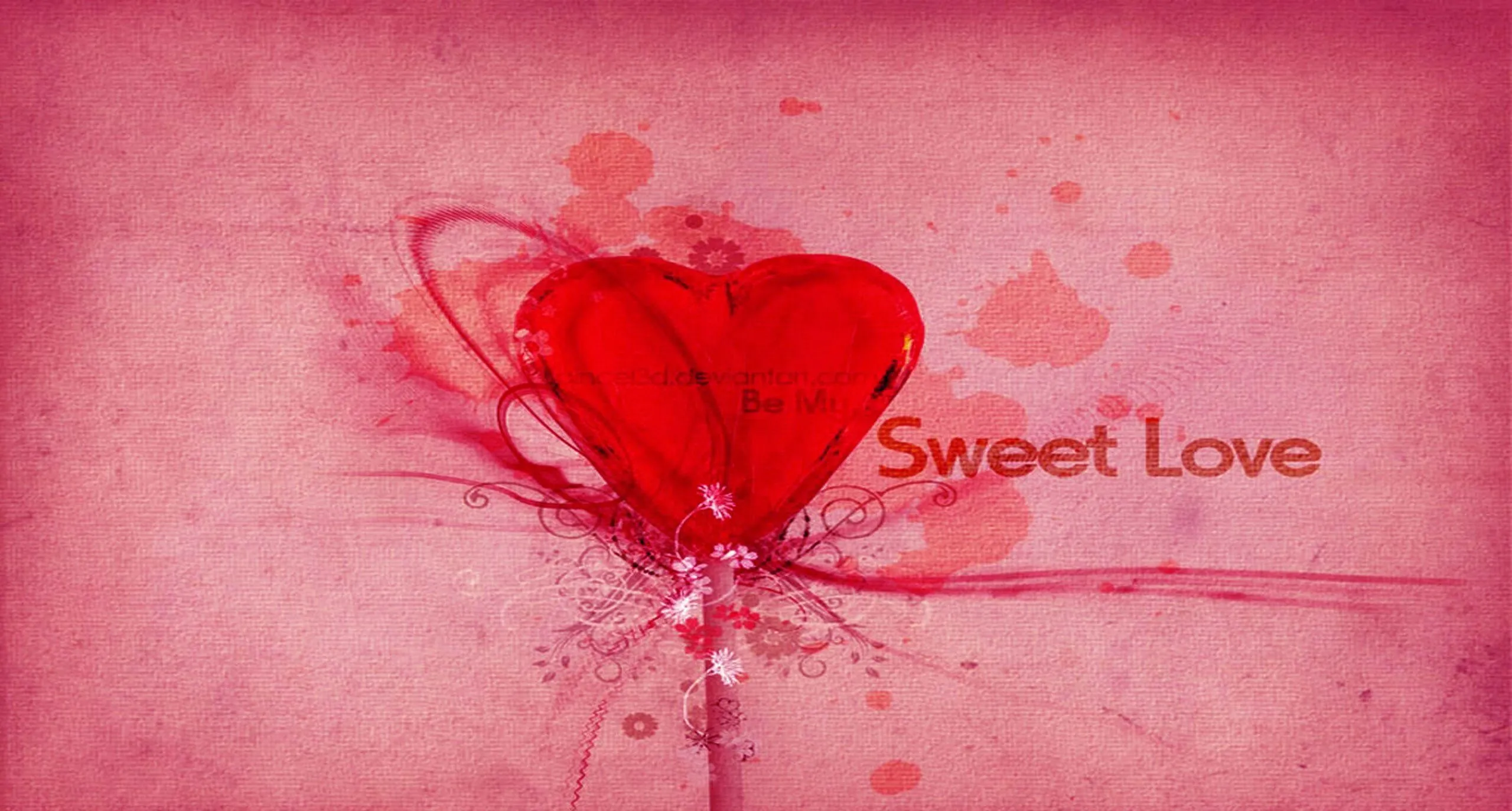 Image of Artistic Heart Expressing the Power of True Love