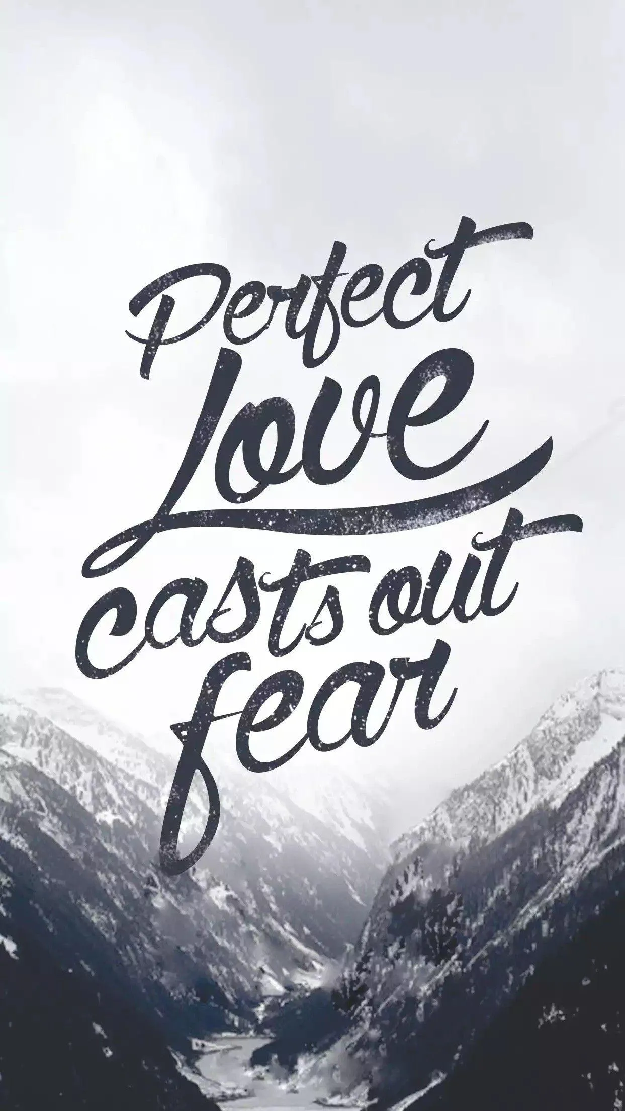 Inspirational Quote About Perfect True Love Wallpaper