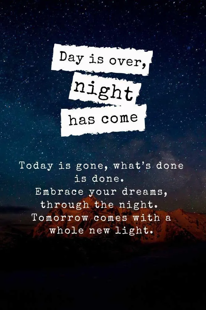 Inspire Dreams and Ambitions with Nighttime Quotes