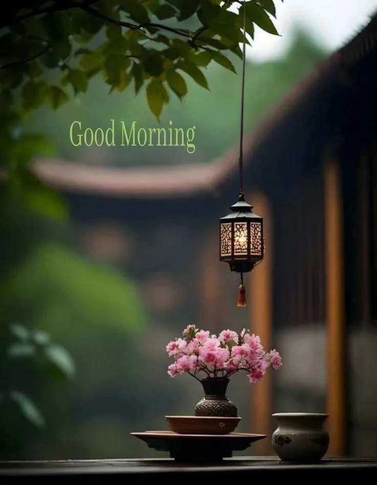 Lantern Garden Setting the Tone for a Calm New Day