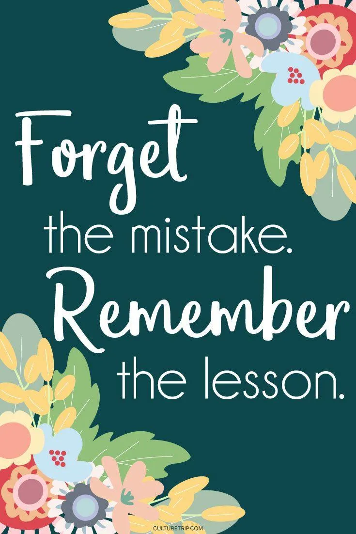 Learn from the Past and Grow with Every New Morning