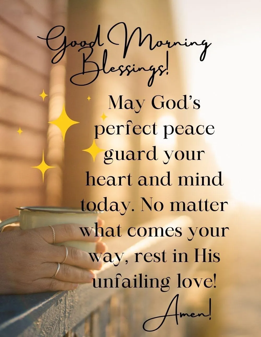 Let Faith Guide You Through Life with Morning Blessings