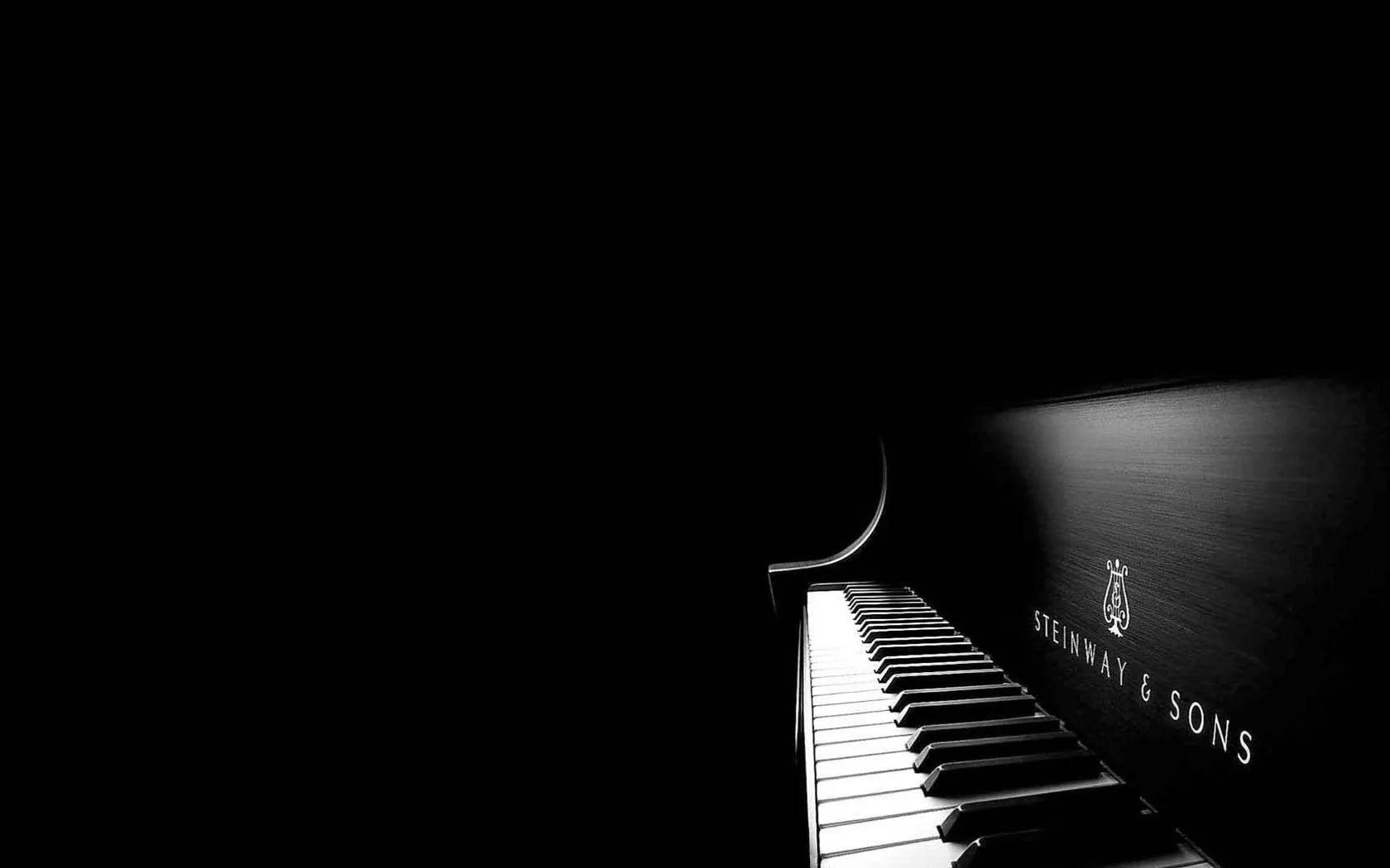 Lonely Piano Keys Scene Reflecting Lost or Faded Love