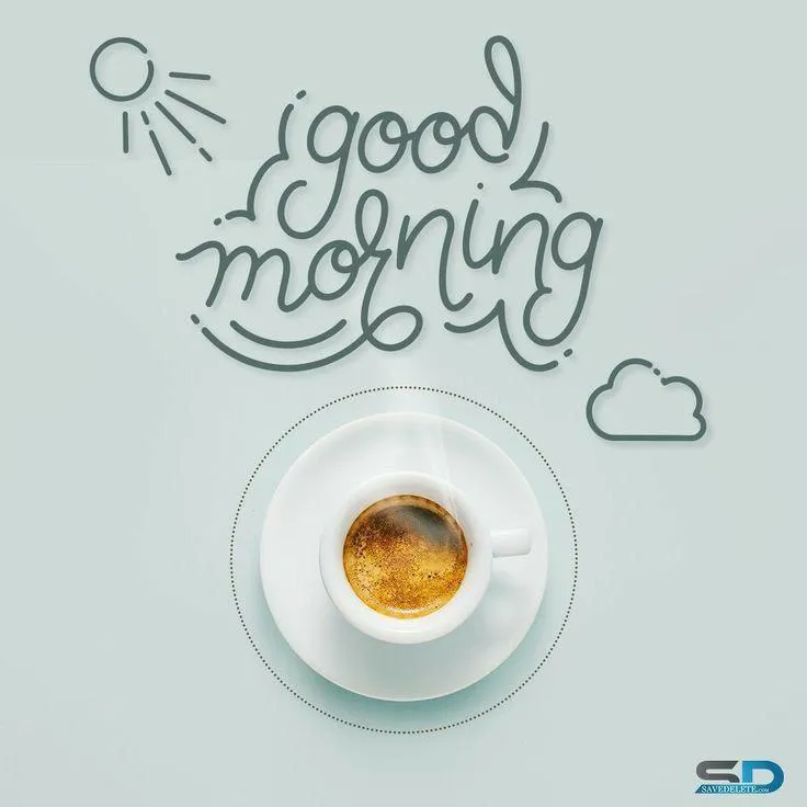 Minimalist Good Morning Design for a Calm Positive Day