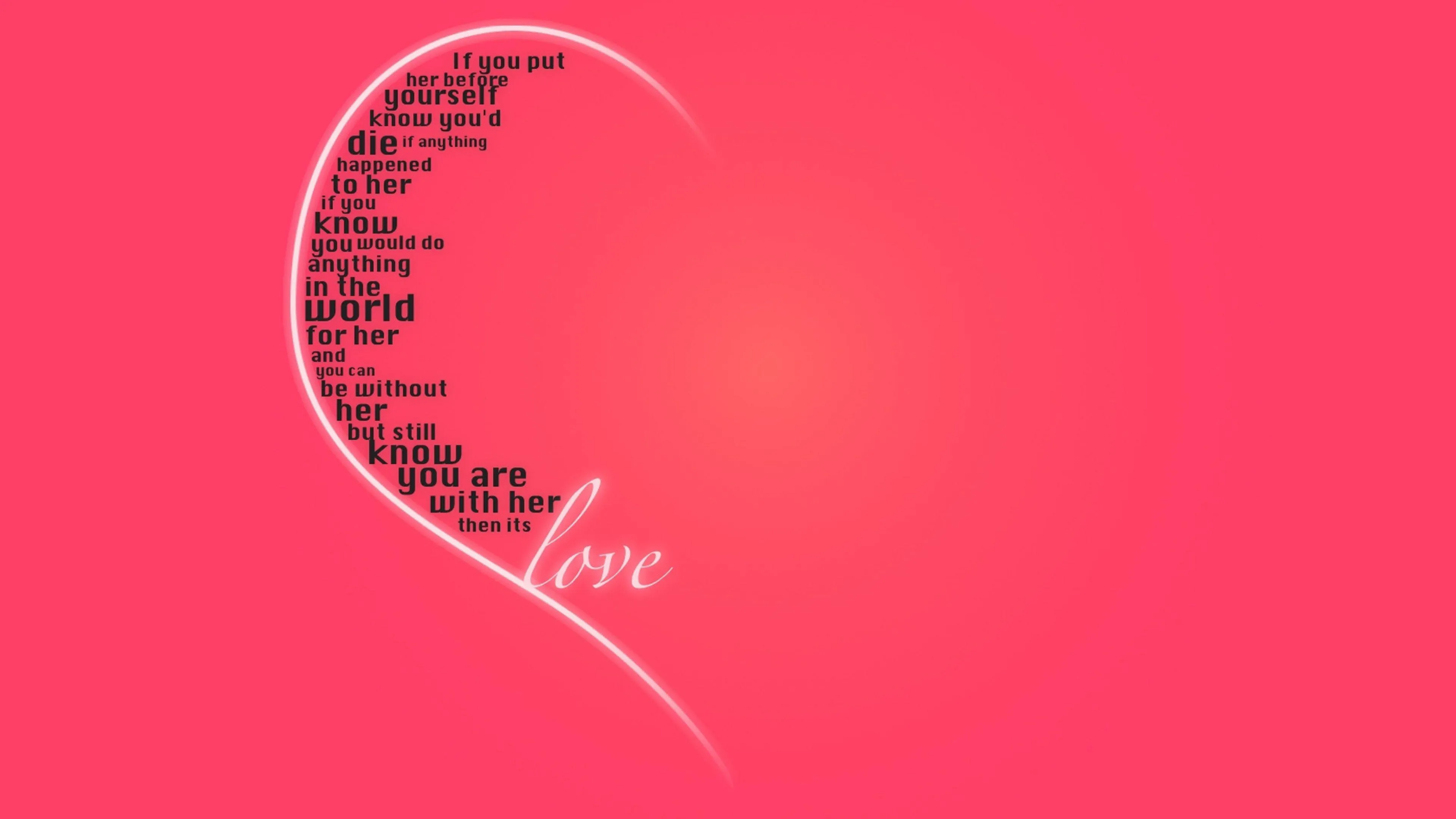 Minimalist Pink Design with Romantic Vibes Wallpaper