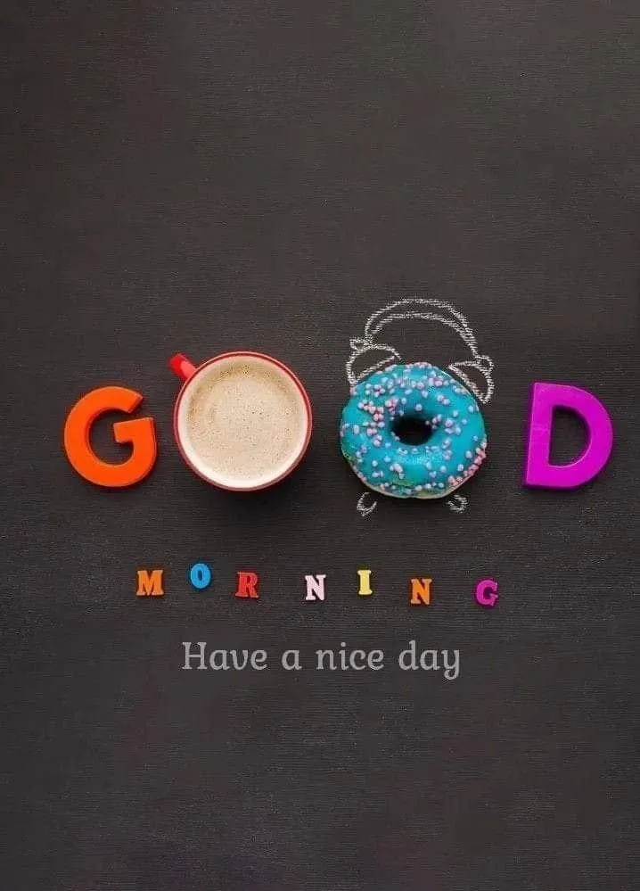 Modern Multicolor Good Morning Typography for Day Start