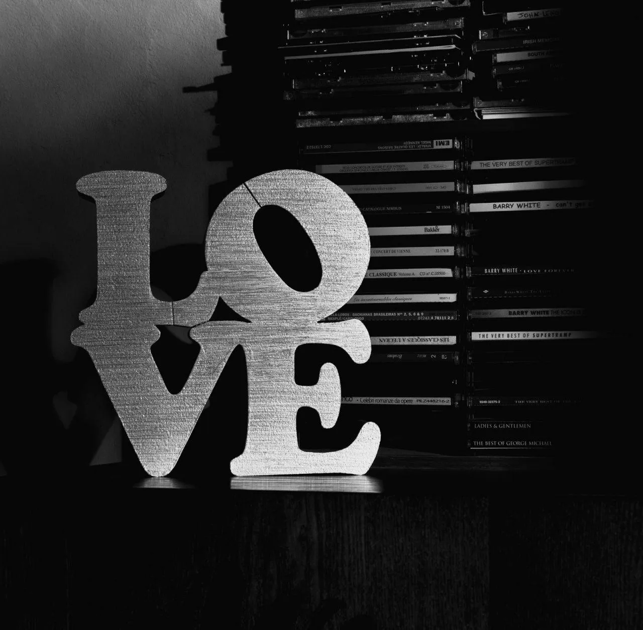 Monochrome Love Letters Showing Bold Emotional Art