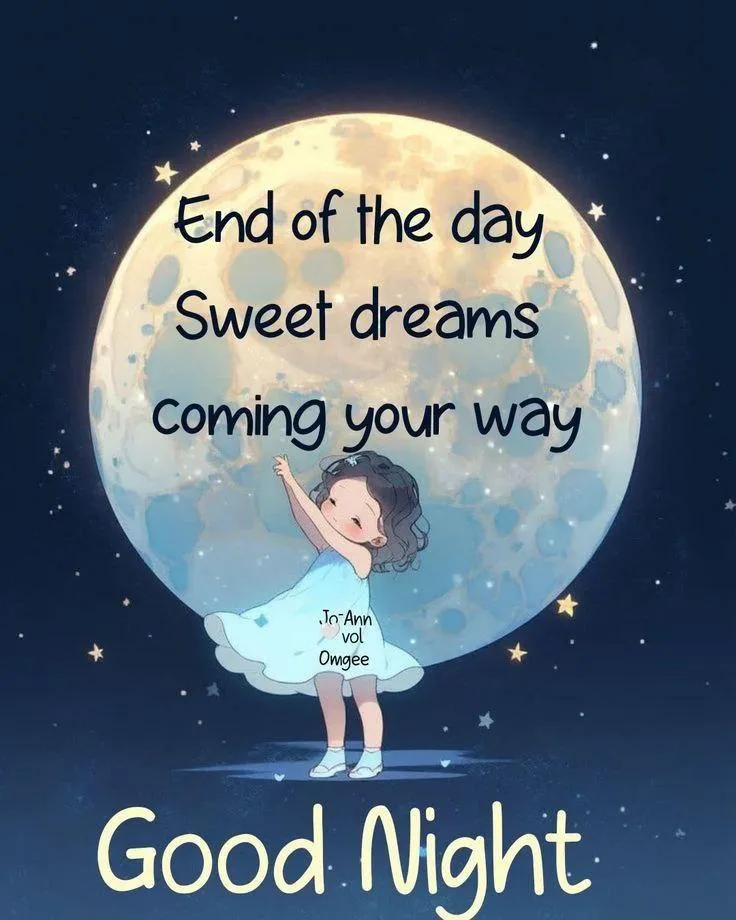 Moonlit Quote Sends Peaceful and Positive Night Thoughts