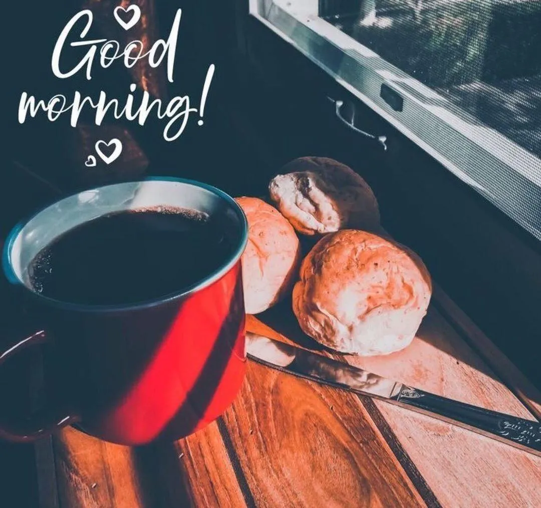 Morning Coffee and Book for a Calm and Peaceful Start