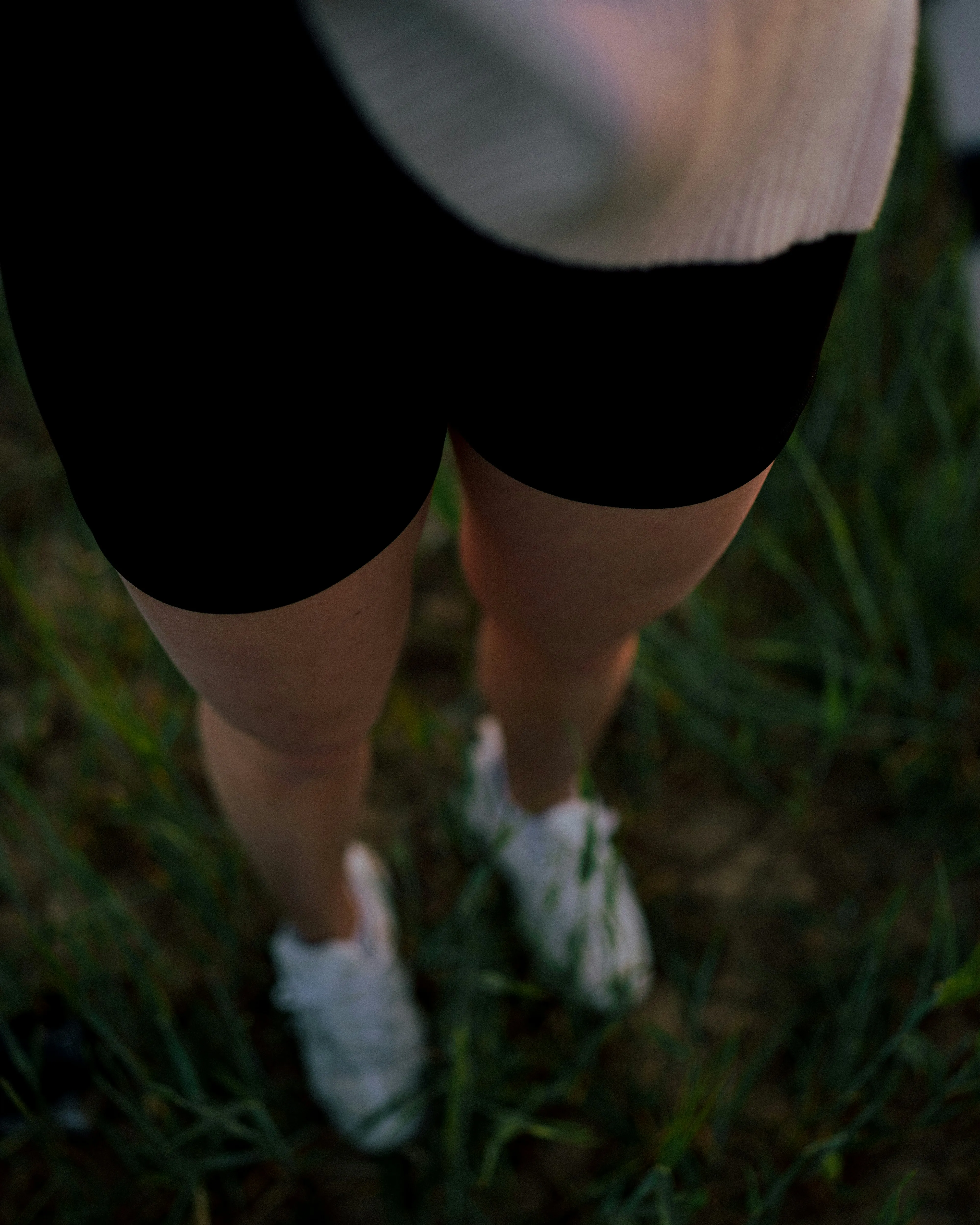 Morning Jog Through Green Fields in Fresh Air Wallpaper