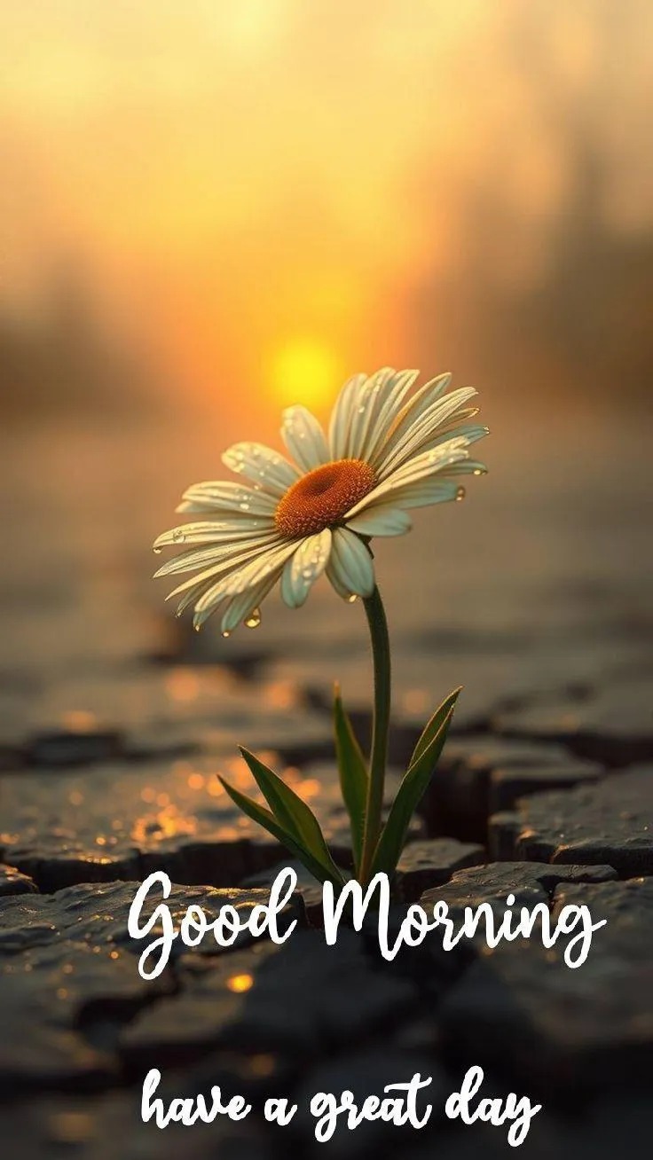 Morning Sunrise By Ocean with Quote About Peace Image