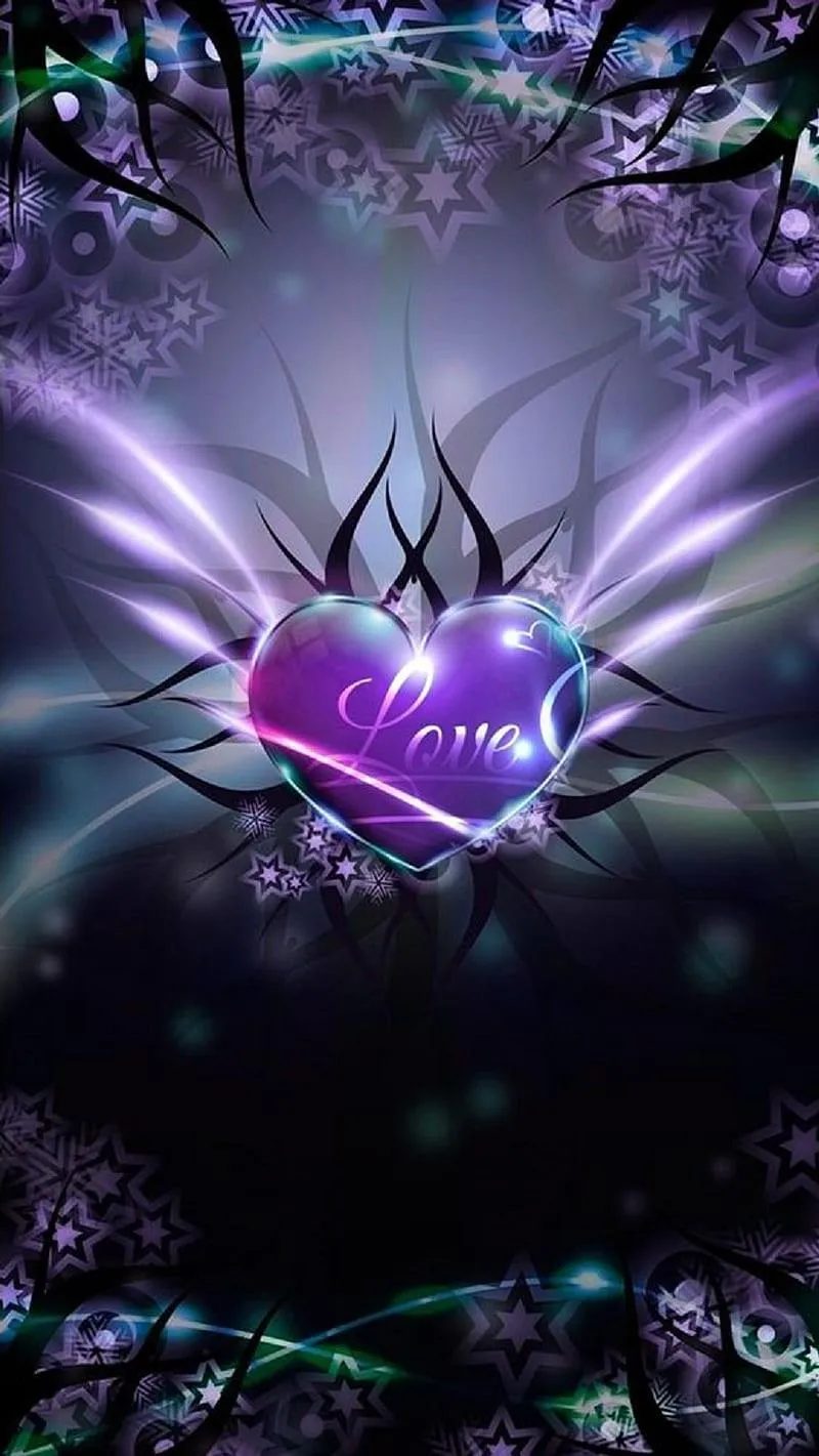 Mystical Heart Image Expressing Spiritual Love Power Image