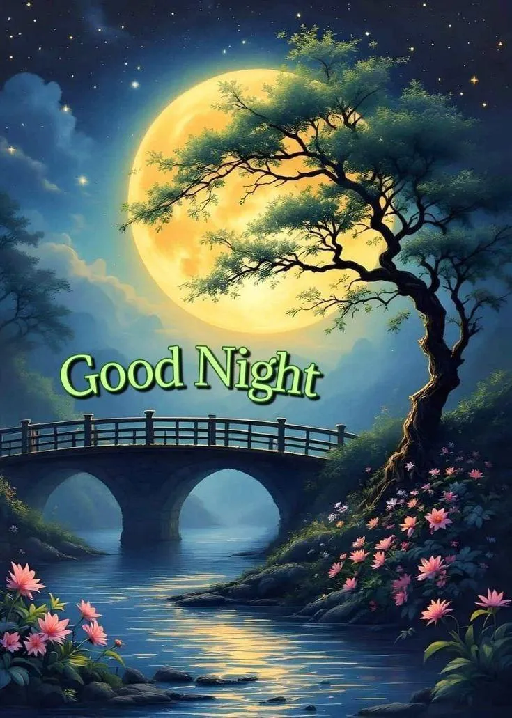 Night Sky Turning into Day Visual with Moon and Stars