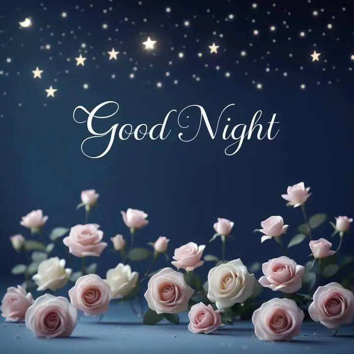 Peaceful Night Sky with Stars for a Calm Good Night