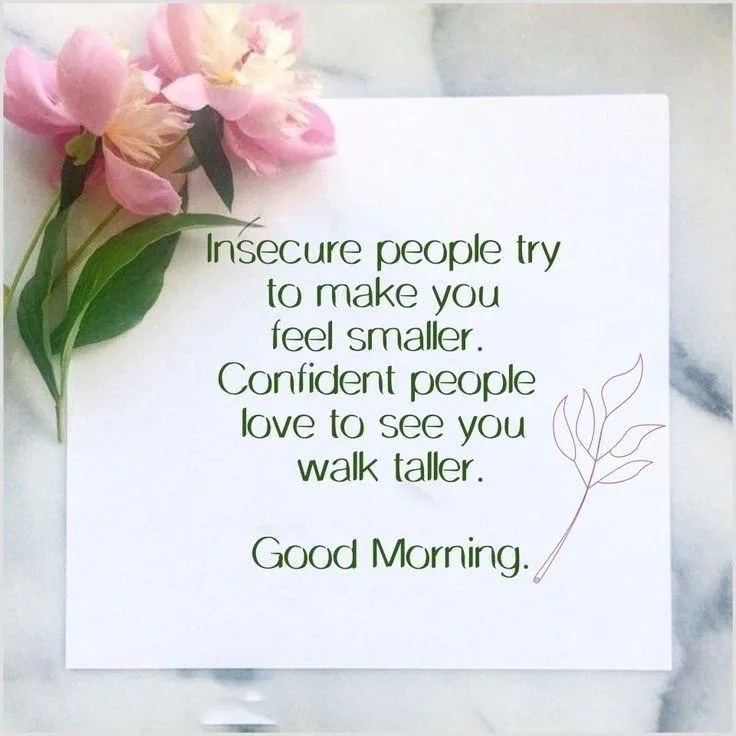 Peaceful Prayer Quote with Flower Background and Morning