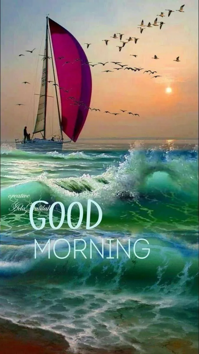 Peaceful Sailing View to Inspire a Fresh Start Image