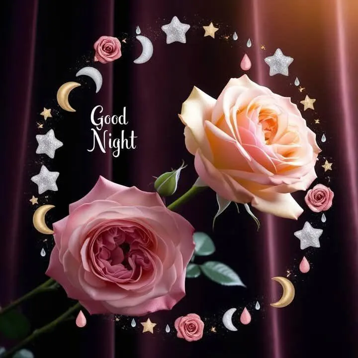 Pink and Yellow Rose with Gentle Morning Quote Wallpaper