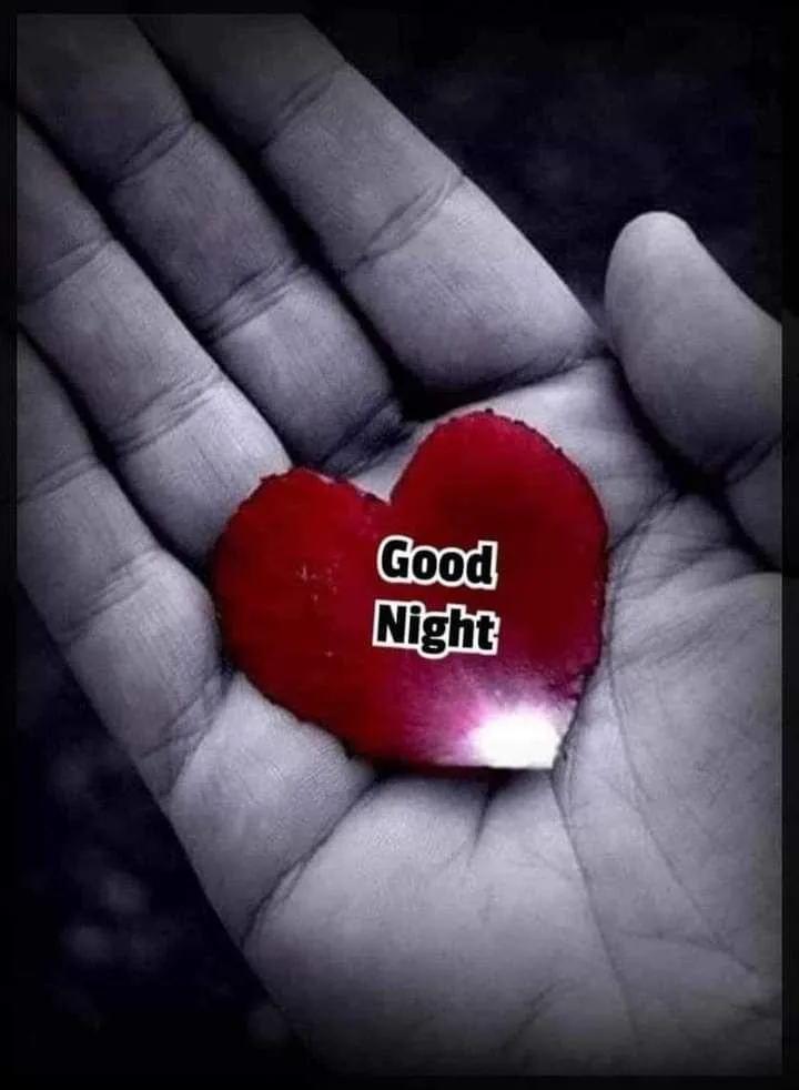 Red Heart in Hand Shows a Warm Good Morning Love Wallpaper