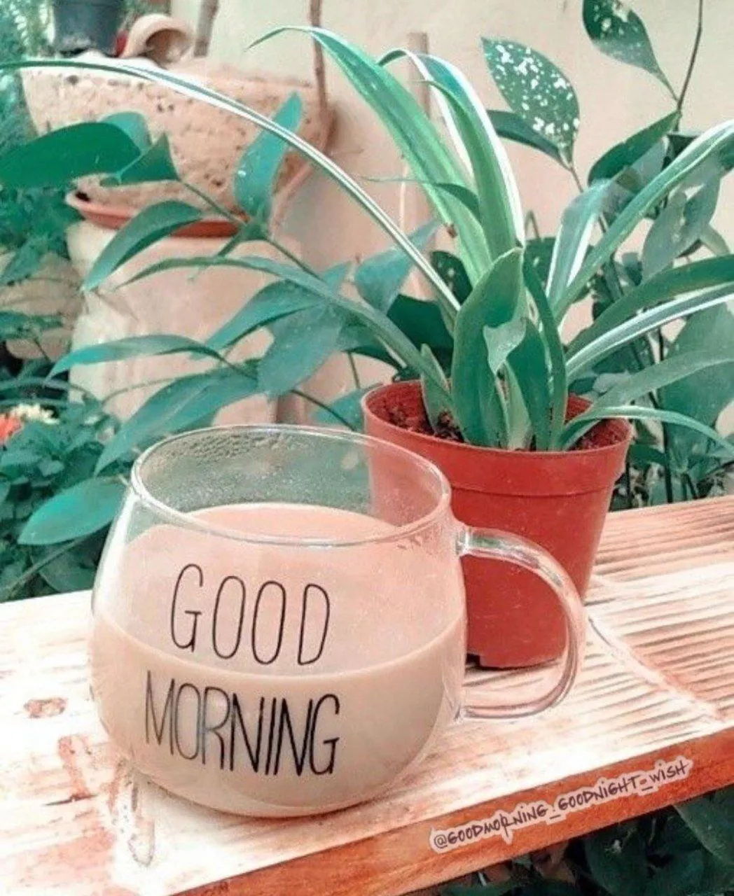 Red Mug and Leaves for a Warm Coffee Morning Start